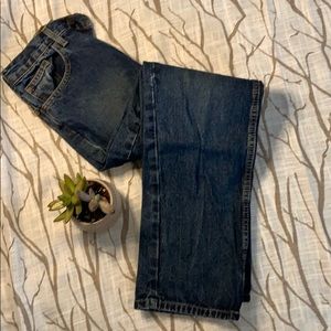 Barely worn boys 14 slim blue jeans